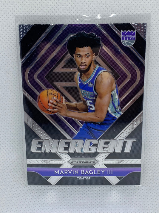 2018-19 Prizm Marvin Bagley Emergent Rookie Card RC #2 Kings