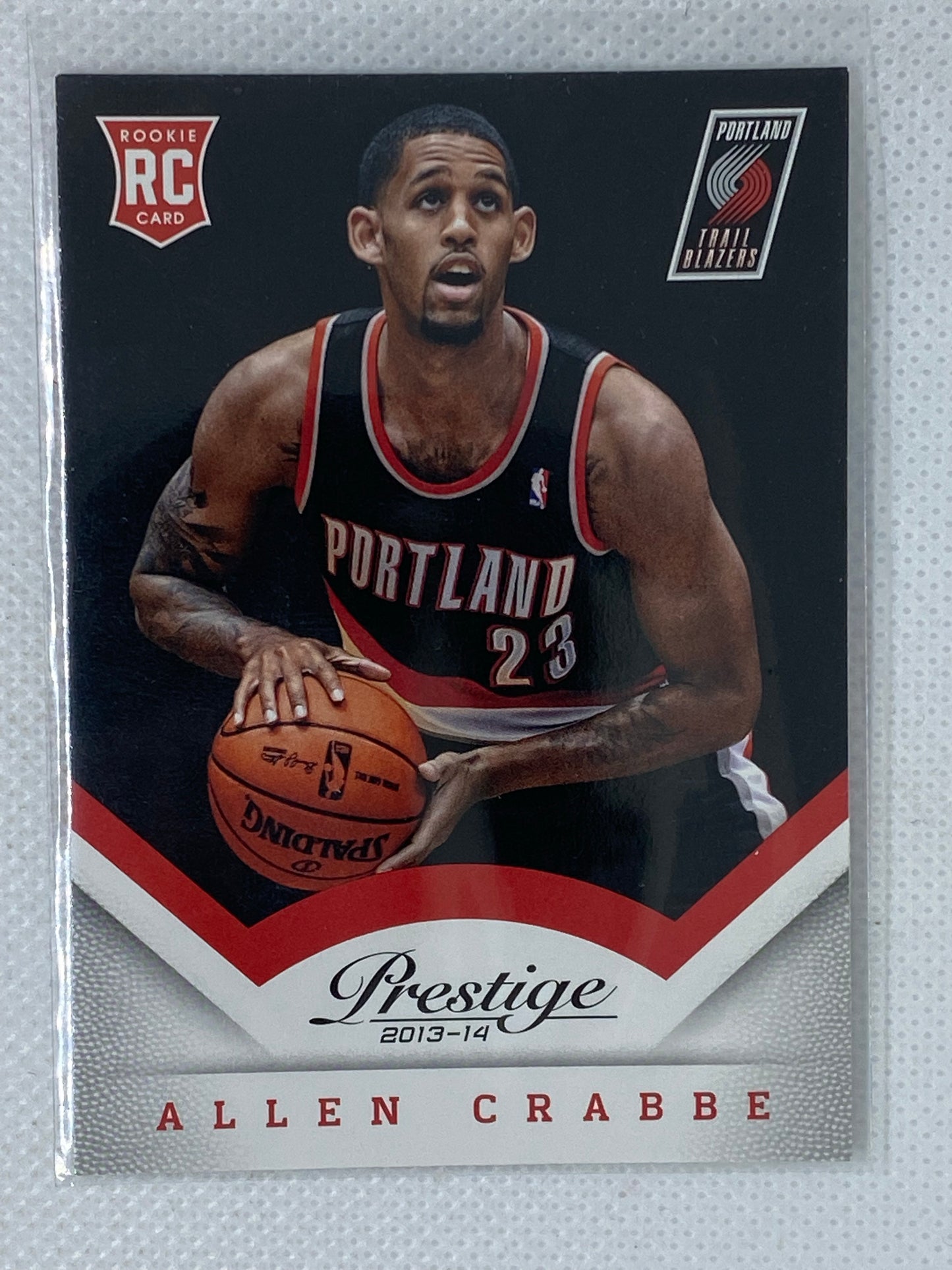 2013-14 Panini Prestige Allen Crabbe Portland Trail Blazers #199 Rookie RC Card