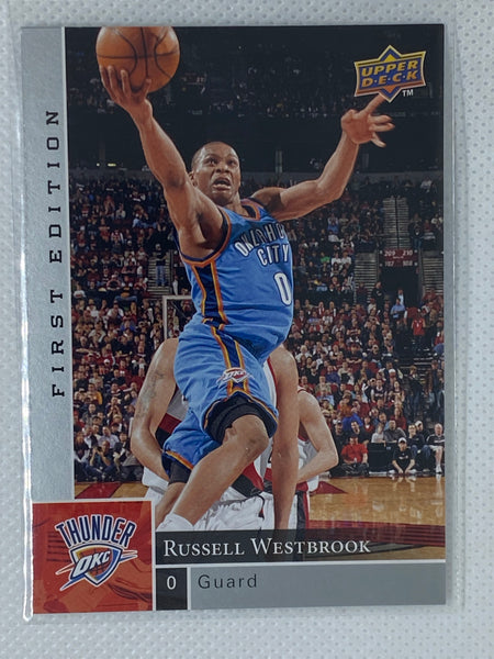 2009-10 Upper Deck First Edition #118 - RUSSELL WESTBROOK Thunder Wizards UCLA
