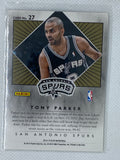 2012-13 Elite Basketball Elite Series Inserts #27 Tony Parker