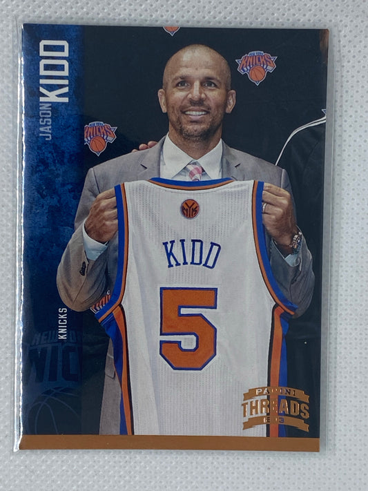 2012-13 Panini Threads New York Knicks Basketball Card #27 Jason Kidd