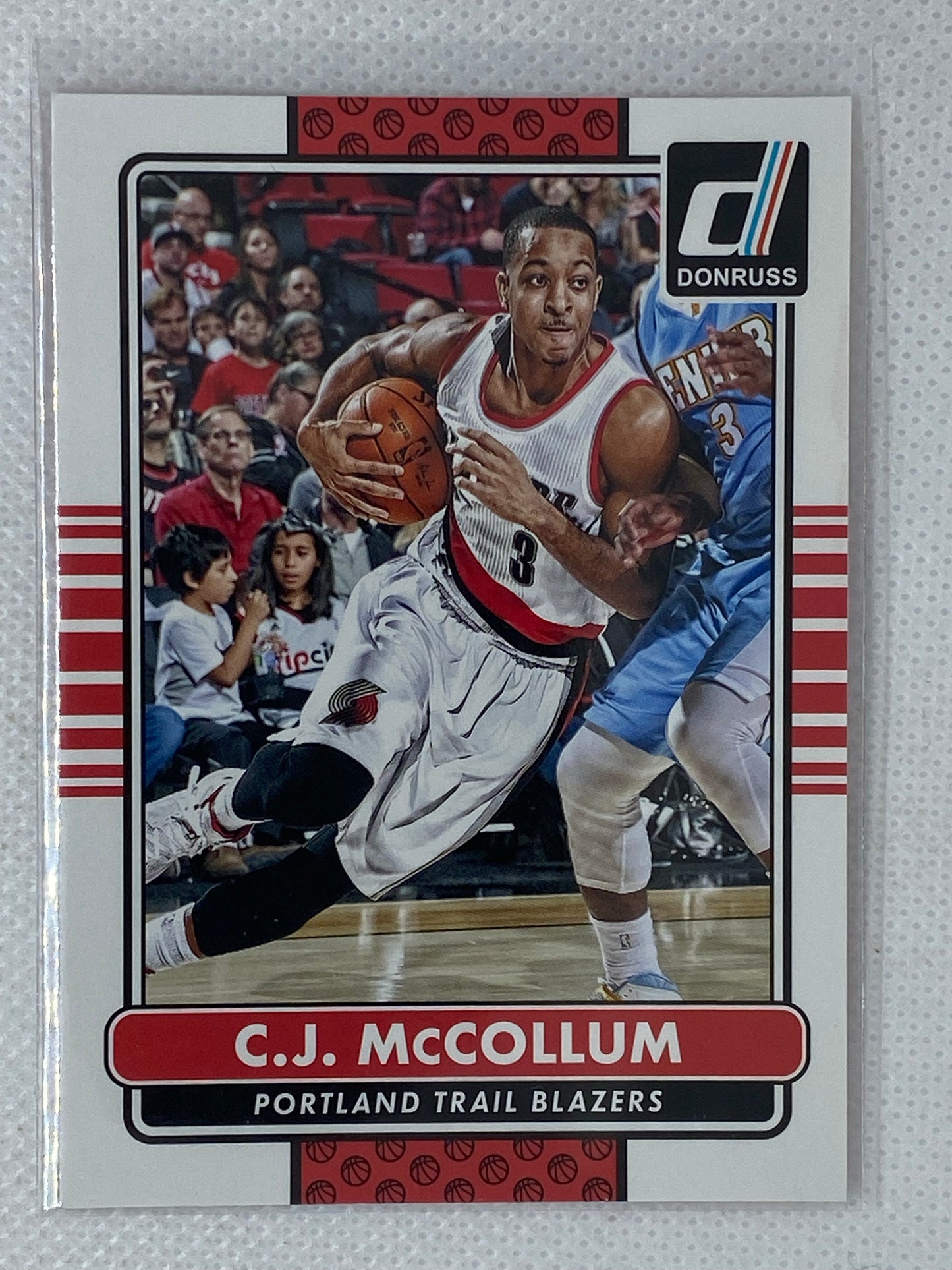 2014-15 Panini Donruss Base #85 CJ C.J. McCollum Portland Trail Blazers