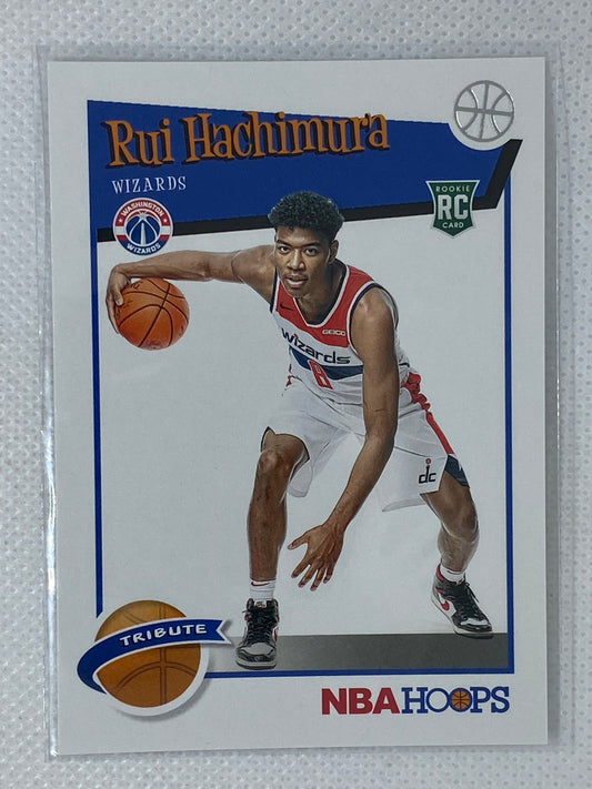 2019-20 Panini NBA Hoops Tribute Rui Hachimura Rookie RC #300 Wizards