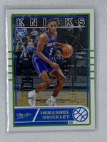 2020-21 Chronicles Classics Immanuel Quickley Rookie Card RC #644 NY Knicks