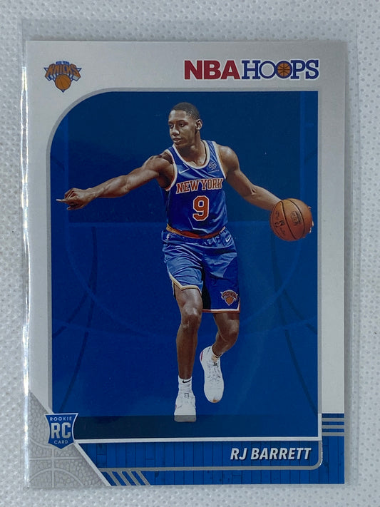 2019-20 Panini NBA Hoops RJ Barrett Rookie RC #201 New York Knicks