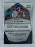2020 Panini Prizm Logan Allen Rookie #70 Cleveland Indians