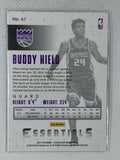 2017-18 Panini Essentials Hobby (Thick Stock) Buddy Hield Sacramento Kings #67