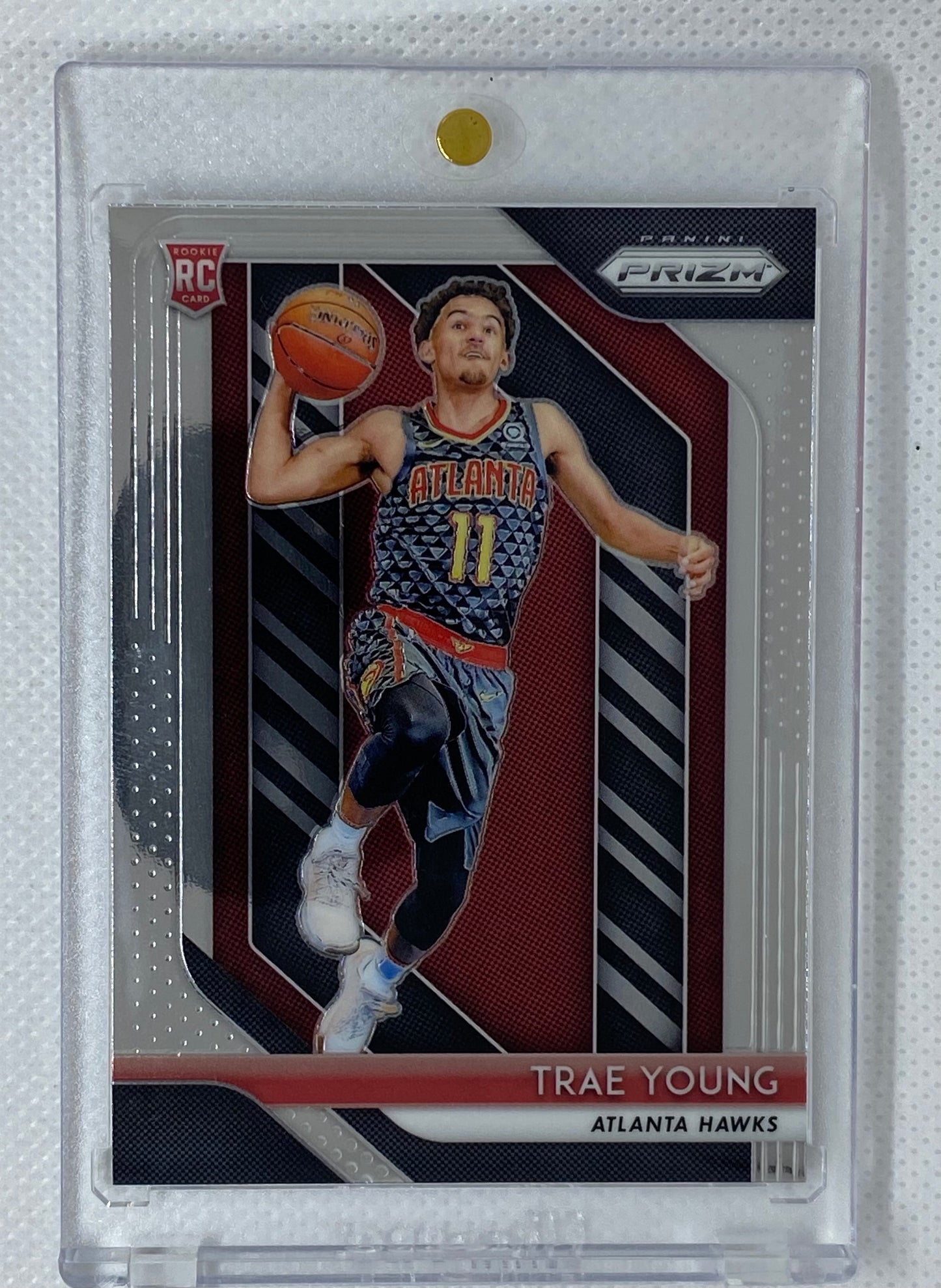 2018-19 Panini Prizm Trae Young Rookie RC #78 Hawks