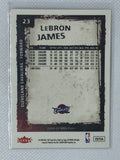 2008-09 Fleer LeBron James #23 Cleveland Cavaliers Basketball
