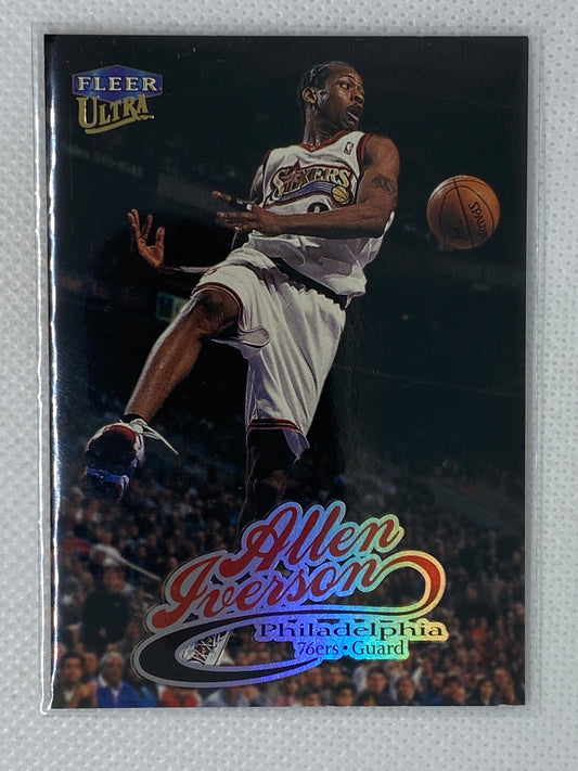 1998-99 Fleer Ultra Philadelphia 76ers Basketball Card #33 Allen Iverson