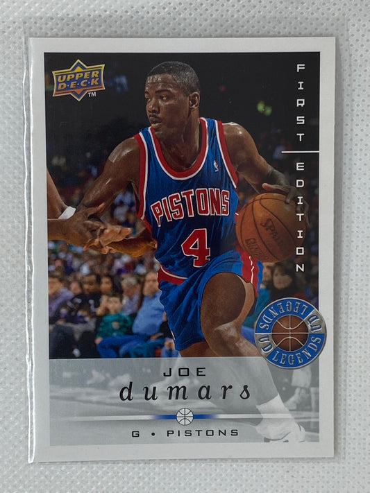 2008-09 Upper Deck First Edition #208 Joe Dumars UD Legends Detroit Pistons