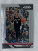 2018-19 Panini Prizm Kawhi Leonard #53 Base Toronto Raptors