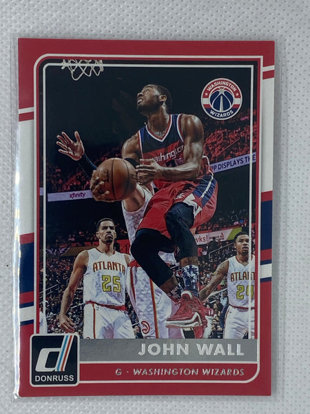 2015-16 Donruss Washington Wizards Basketball Card #49 John Wall