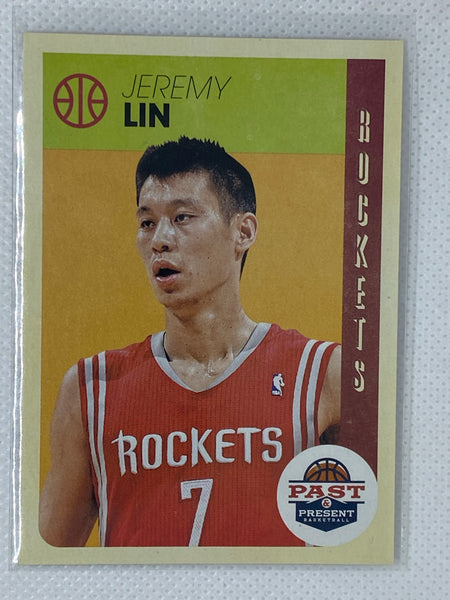 2012-13 Panini Past and Present Houston Rockets Basketball Card #8 Jeremy Lin