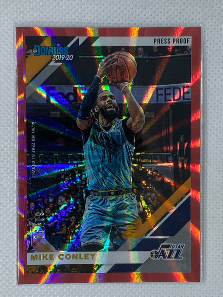 2019-20 Donruss Press Proof Red Laser Mike Conley 61/99