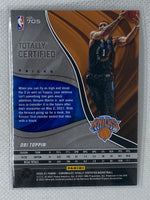 2020-21 Panini Chronicles Obi Toppin Totally Certified Red RC #705 NY Knicks