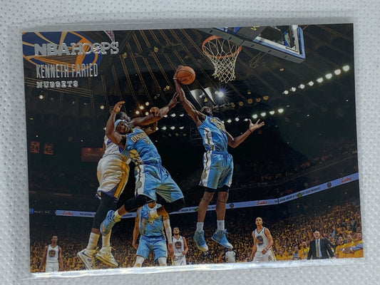 2013-14 NBA Hoops Basketball Courtside #19 Kenneth Faried Denver Nuggets