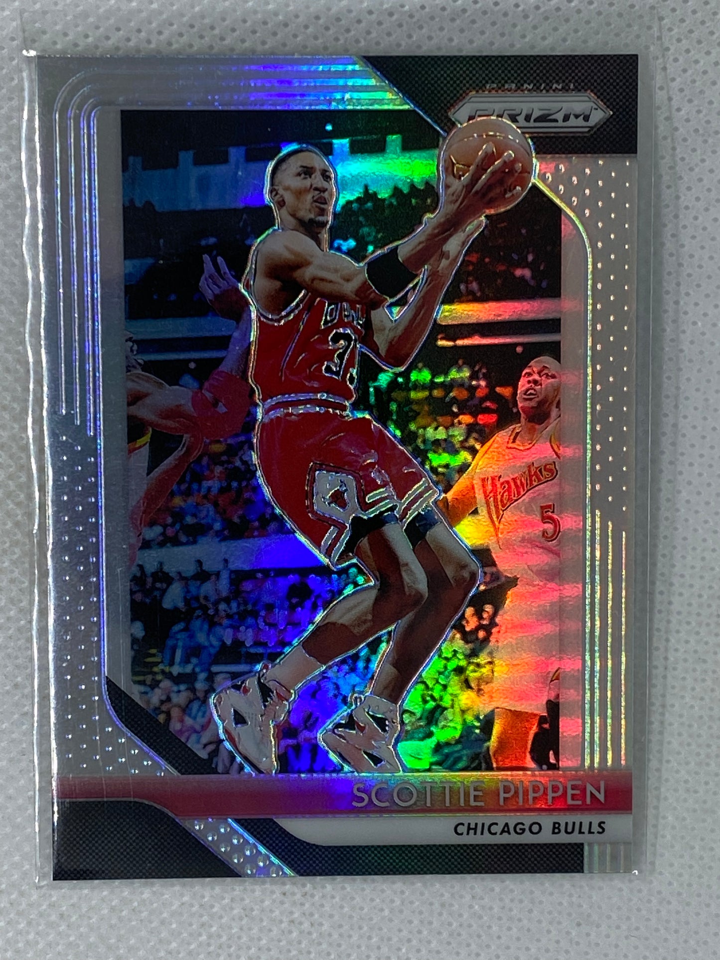 2018-19 Panini Prizm Silver #65 Scottie Pippen