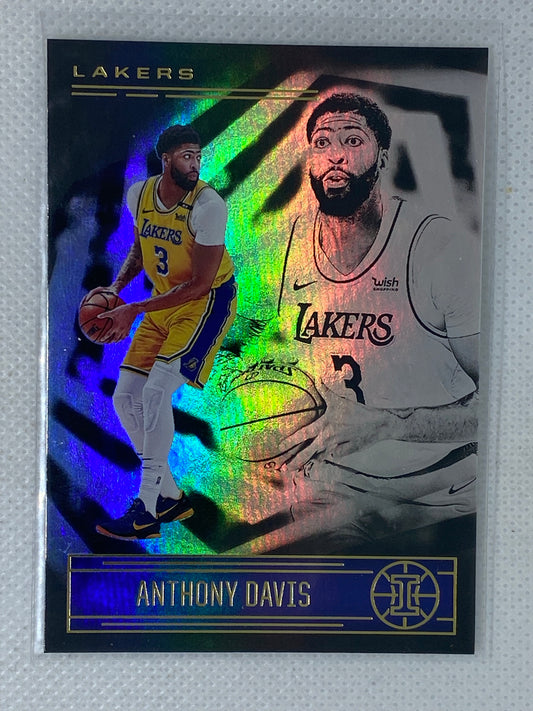 2020-21 Panini Illusions Basketball Base Set Card #70 Anthony Davis LAkers