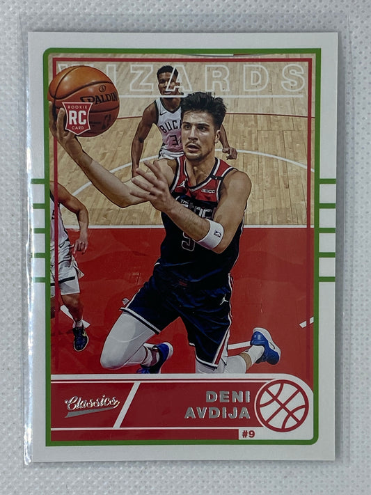 2020-21 Chronicles Classics Deni Avdija Rookie Card RC #636 Washington Wizards