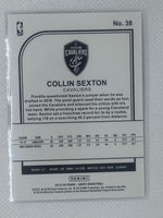 Collin Sexton 2019-20 NBA Hoops Holiday Purple Winter Snowflakes Card #38 Cavaliers