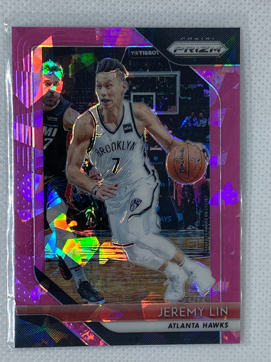 2018-19 Panini Prizm Pink Ice Jeremy Lin #8