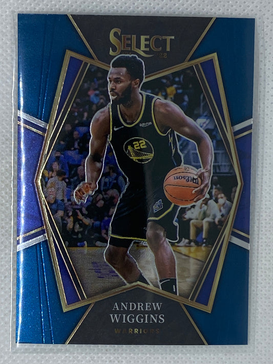 2021-22 Panini Select Premier Level Andrew Wiggins #134 Golden State Warriors