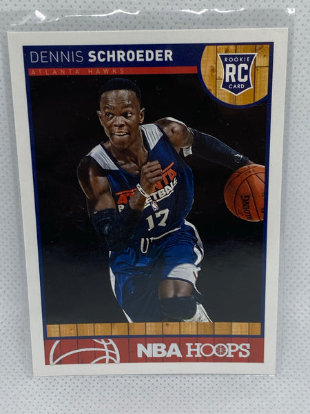 2013-14 NBA Hoops Dennis Schroeder RC #277 Atlanta Hawks