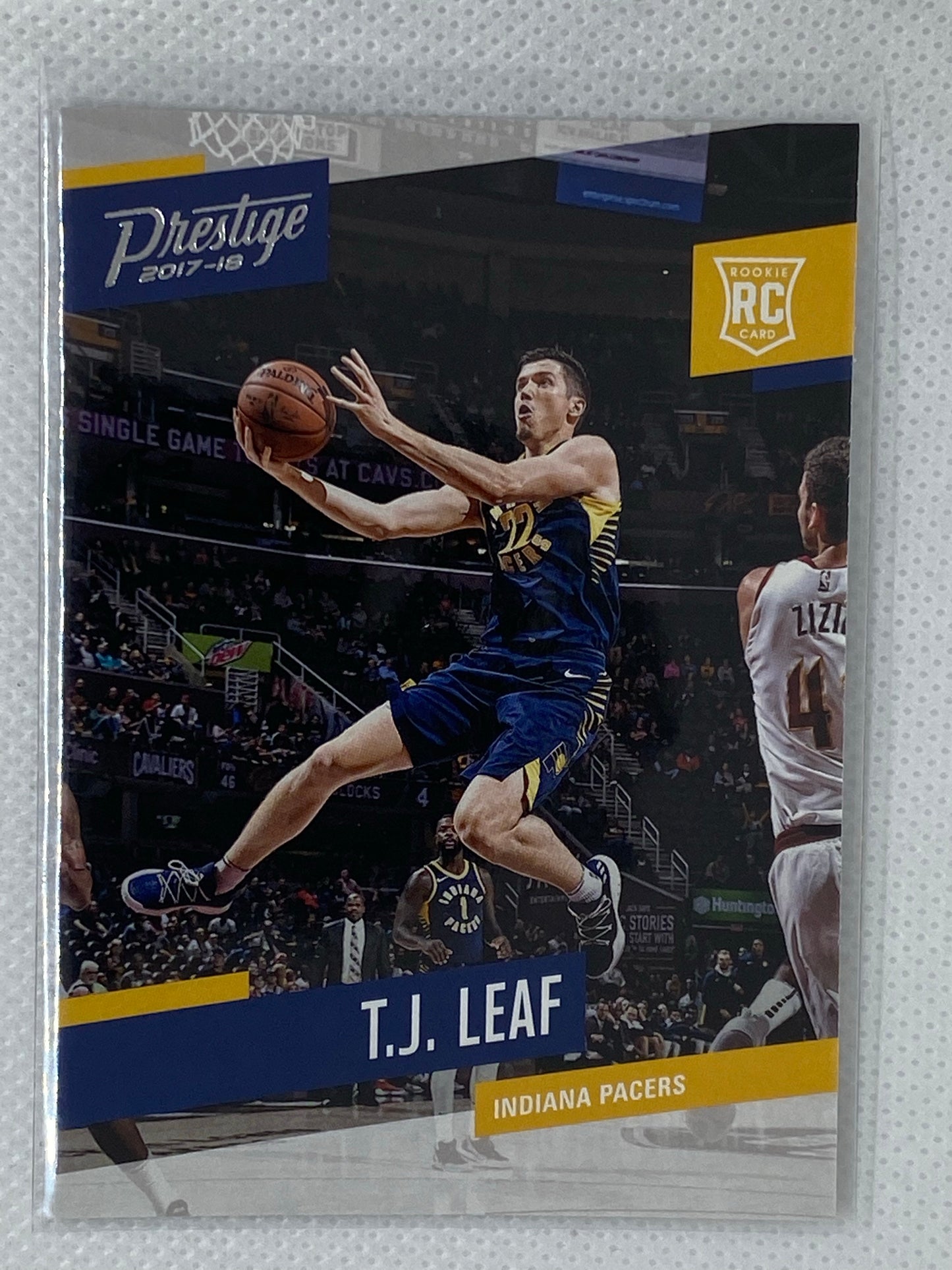 2017-18 Prestige Basketball #168 T.J. Leaf RC Indiana Pacers