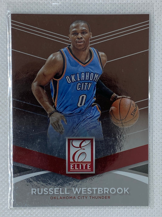 2014-15 Panini Donruss Elite #4 Russell Westbrook Oklahoma City Thunder