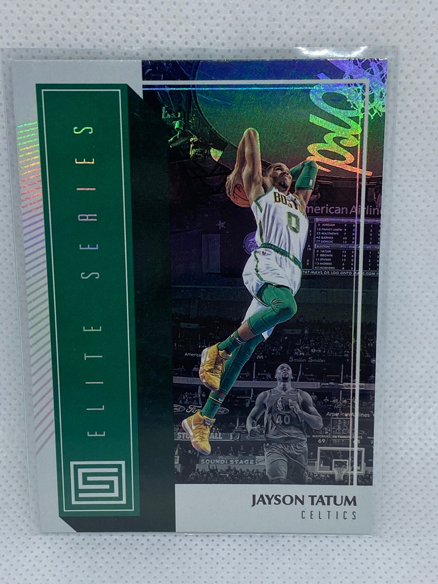 2018-19 Panini Status Jayson Tatum Elite Series Insert #27