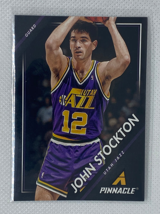 2013-14 Pinnacle Utah Jazz Basketball Card #286 John Stockton