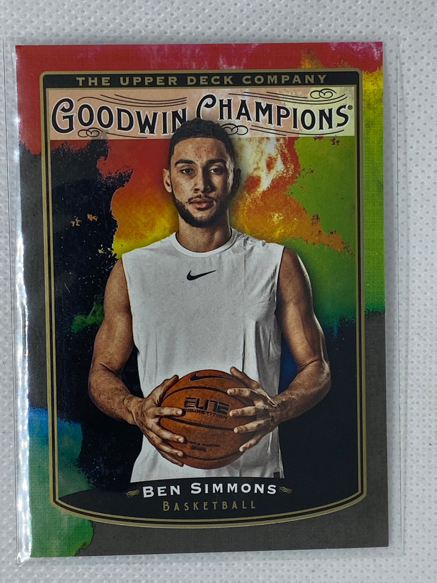 2019 Goodwin Champions Splash of Color Ben Simmons #120