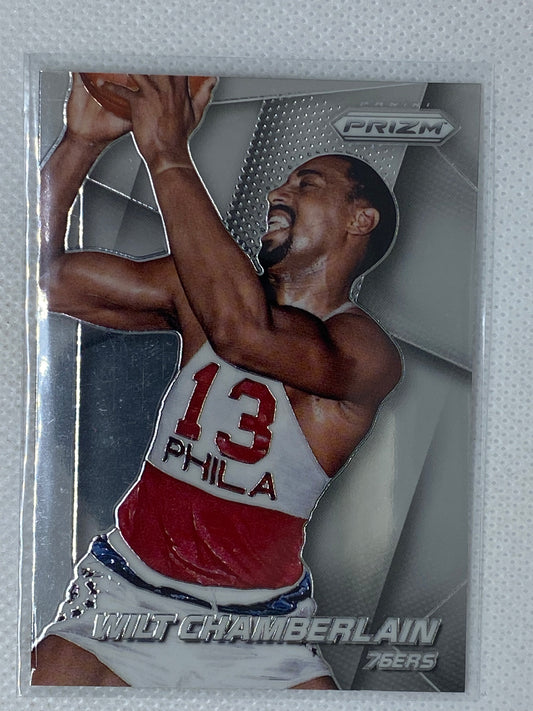 2014-15 Panini Prizm Basketball #220 Wilt Chamberlain Philadelphia 76ers