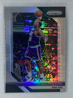 2018-19 Panini Prizm Karl Malone Silver Prizm Utah Jazz #75