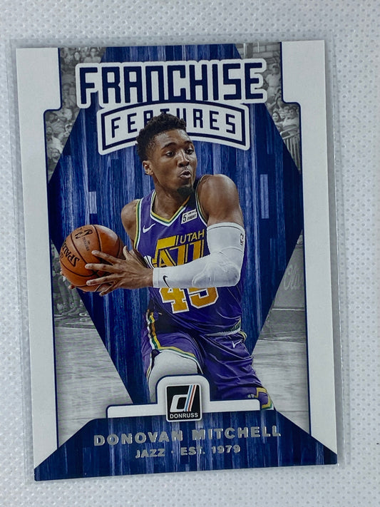 2019-20 Donruss Franchise Features #5 Donovan Mitchell - Utah Jazz