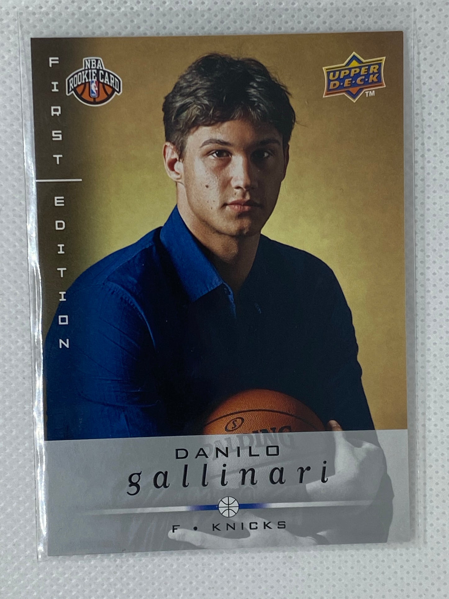 2008-09 Upper Deck Danilo Gallinari First Edition Rookie Card! #264