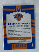 2017-18 Donruss Optic Court Kings Kristaps Porzingis #14 New York Knicks