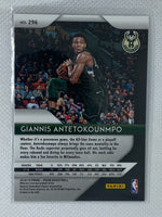 2018-19 Panini Prizm Basketball Giannis Antetokounmpo Base Card #296 Bucks