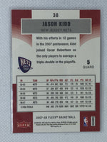 2007-08 Fleer #38 - Jason Kidd - New Jersey Nets