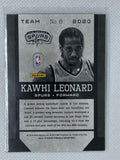 2013-14 Panini Pinnacle #8 Kawhi Leonard Team 2020 2nd Yr