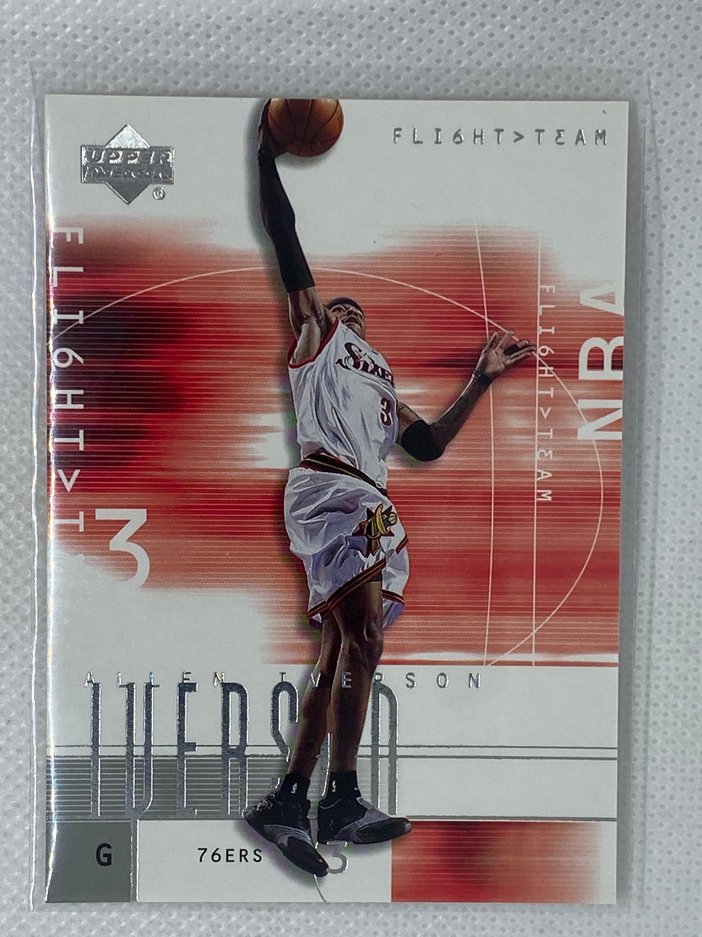 2001-02 Upper Deck Flight Team Basketball #63 Allen Iverson