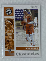 2021 Panini Chronicles Draft Picks Base Rookie Card #12 Kai Jones RC Texas