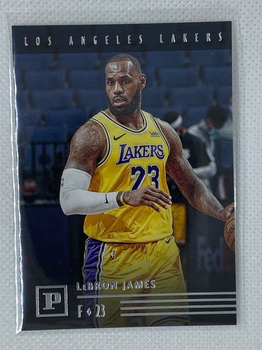 2020-21 Panini Chronicles #118 Lebron James Los Angeles Lakers GOAT