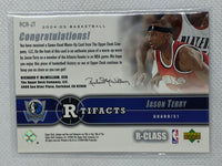 2004-05 Upper Deck Artifacts Jason Terry Jersey RCR-JT