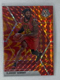 2019-20 Panini Mosaic #14 Deandre' Bembry *Reactive Orange* - Atlanta Hawks