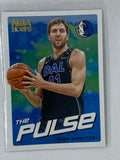 2018-19 Panini Hoops The Pulse Winter #14 Dirk Nowitzki Mavericks