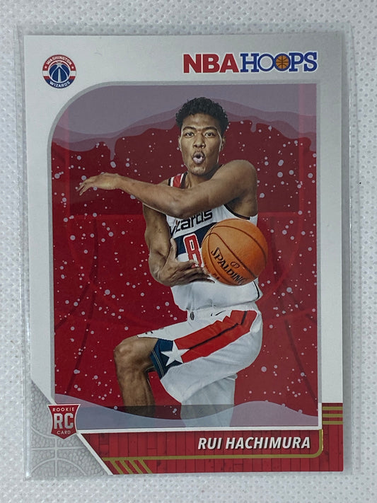 2019-20 Panini NBA Hoops Winter Rui Hachimura Rookie RC #206, Washington Wizards