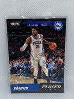 2018-19 Panini Player of the Day Joel Embiid #10