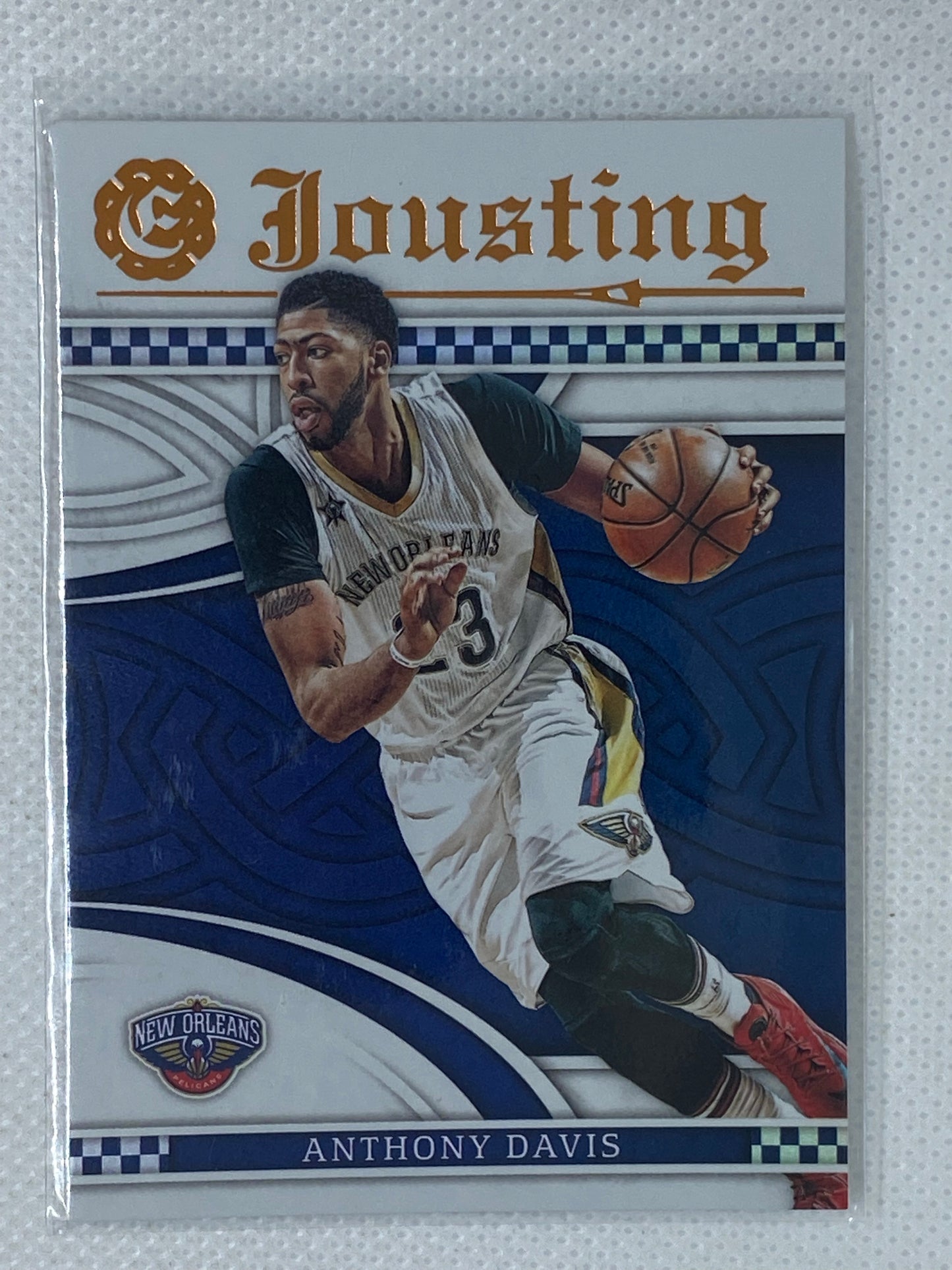 2016-17 Panini Excalibur Jousting Anthony Davis #20 New Orleans Pelicans